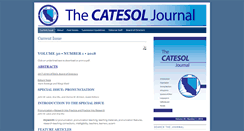 Desktop Screenshot of catesoljournal.org