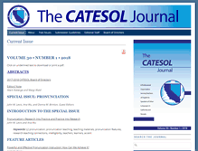 Tablet Screenshot of catesoljournal.org